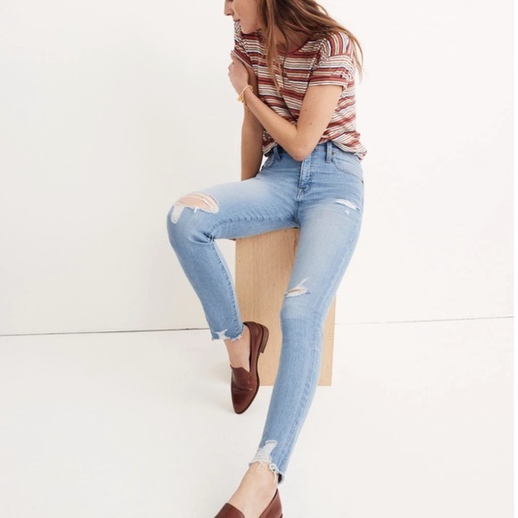 Madewell Denim - Madewell 9” High Rise Skinny in Ontario Wash